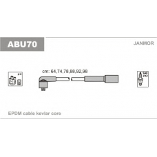 ABU70 JANMOR Комплект проводов зажигания