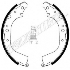 115.288 TRUSTING Комплект тормозных колодок