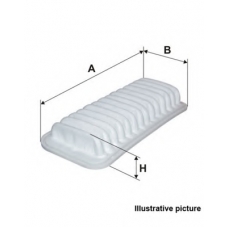 EAF3367.10 OPEN PARTS Воздушный фильтр