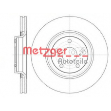 61329.10 METZGER Тормозной диск