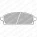 LP1659 DELPHI Комплект тормозных колодок, дисковый тормоз