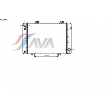 MS2099 AVA Радиатор, охлаждение двигателя