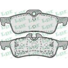 05P861 LPR Комплект тормозных колодок, дисковый тормоз