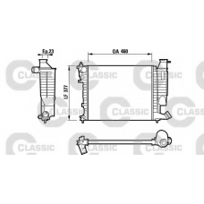 232534 VALEO Радиатор, охлаждение двигателя