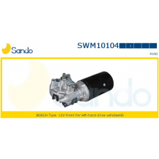 SWM10104.1 SANDO Двигатель стеклоочистителя