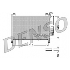 DCN44002 DENSO Конденсатор, кондиционер