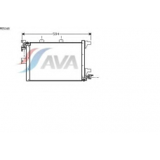 PE5168 AVA Конденсатор, кондиционер