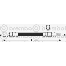 T 24 046 BREMBO Тормозной шланг