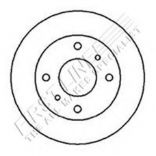 FBD427 FIRST LINE Тормозной диск