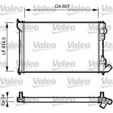 730982 VALEO Радиатор, охлаждение двигателя