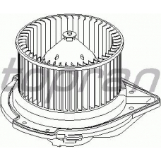 108 631 TOPRAN Электродвигатель, вентиляция салона
