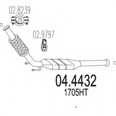 04.4432 MTS Катализатор
