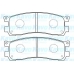 BP-4571 KAVO PARTS Комплект тормозных колодок, дисковый тормоз