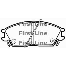 FBP3416 FIRST LINE Комплект тормозных колодок, дисковый тормоз