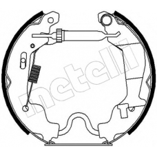 51-0187 METELLI Комплект тормозных колодок