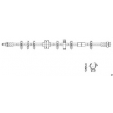 FHY2939 FERODO Тормозной шланг