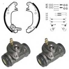 KP831 DELPHI Комплект тормозных колодок