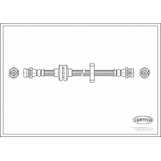 19030301 CORTECO Тормозной шланг