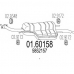 01.60158 MTS Глушитель выхлопных газов конечный