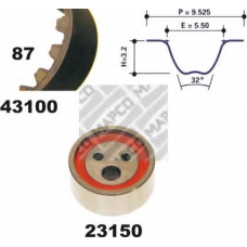23100 MAPCO Комплект ремня грм