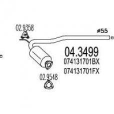 04.3499 MTS Катализатор