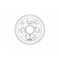 DB4108 TRW Тормозной барабан