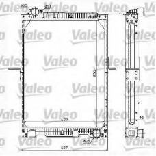 732989 VALEO Радиатор, охлаждение двигателя