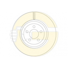 6062445 GIRLING Тормозной диск
