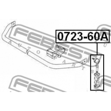 0723-60A FEBEST Тяга / стойка, стабилизатор