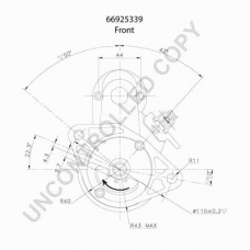 66925339 PRESTOLITE ELECTRIC Стартер