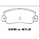 BL1152A1 FTE Комплект тормозных колодок, дисковый тормоз