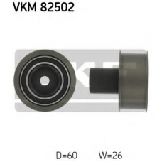 VKM 82502 SKF Паразитный / ведущий ролик, зубчатый ремень