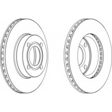 DDF319-1 FERODO Тормозной диск