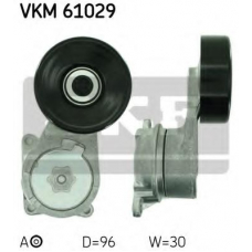 VKM 61029 SKF Натяжной ролик, поликлиновой  ремень