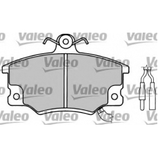 597301 VALEO Комплект тормозных колодок, дисковый тормоз