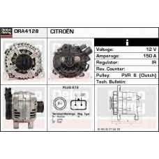 DRA4128 DELCO REMY Генератор
