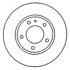 562051BC BENDIX Тормозной диск