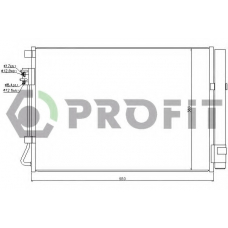 PR 1310C1 PROFIT Конденсатор, кондиционер