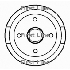 FBR755 FIRST LINE Тормозной барабан