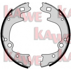 09360 KAWE Комплект тормозных колодок