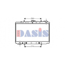 073160N AKS DASIS Радиатор, охлаждение двигателя