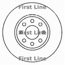 FBD1615 FIRST LINE Тормозной диск