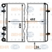 8MK 376 713-774 HELLA Радиатор, охлаждение двигателя