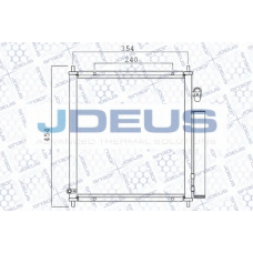 713M25 JDEUS Конденсатор, кондиционер