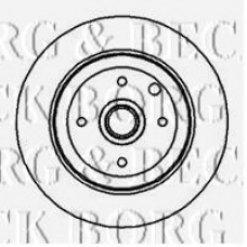 BBD5933S BORG & BECK Тормозной диск