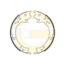 5187799 GIRLING Комплект тормозных колодок, стояночная тормозная с