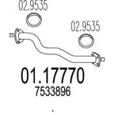 01.17770 MTS Труба выхлопного газа