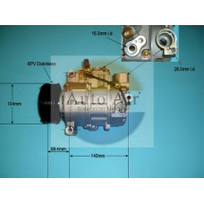 14-9721P AUTO AIR GLOUCESTER Компрессор, кондиционер