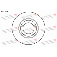 BS7519 FTE Тормозной диск