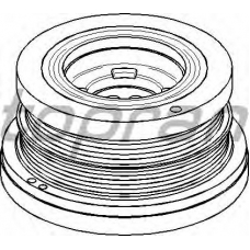 500 626 TOPRAN Ременный шкив, коленчатый вал
